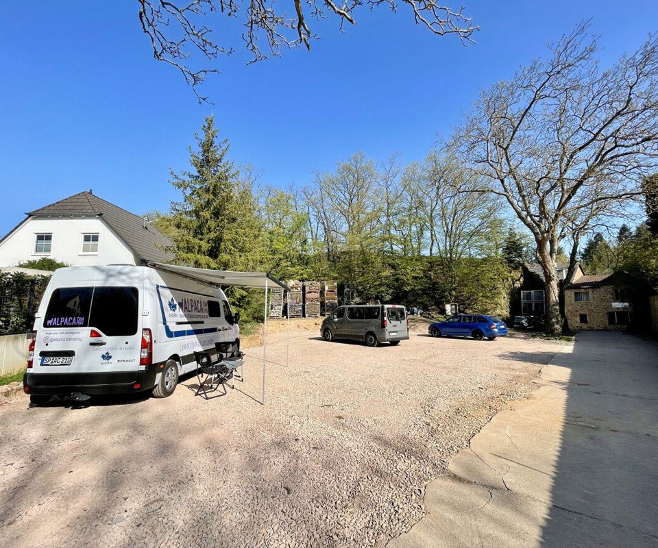 Wohnmobilstellplatz am Weingut Dr. Höfer an der Nahe